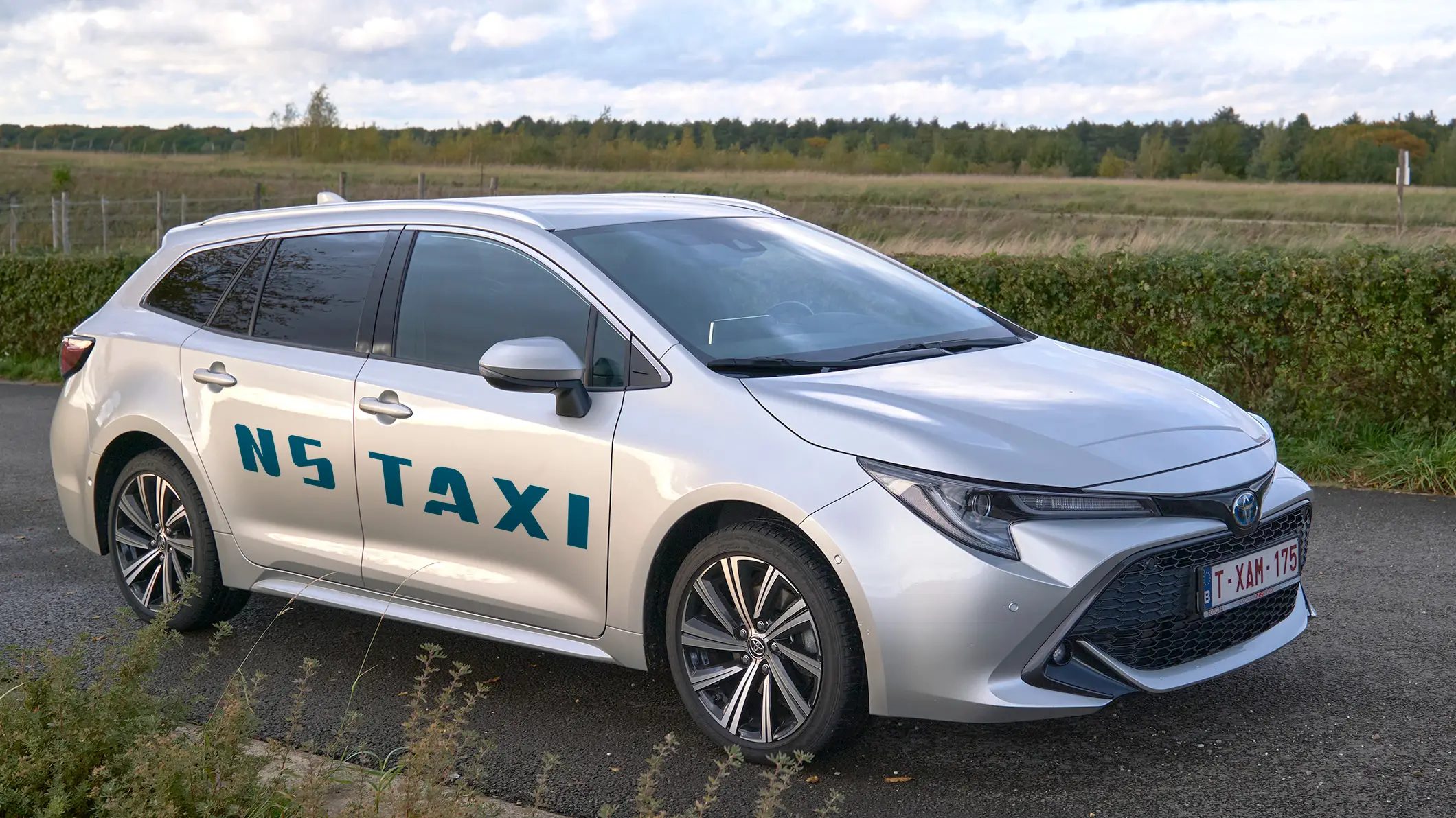 Taxi NS Genk klaar voor een rit in Genk